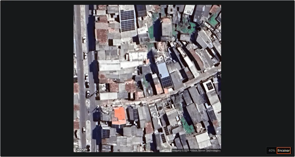 The raw satellite image, as it arrives